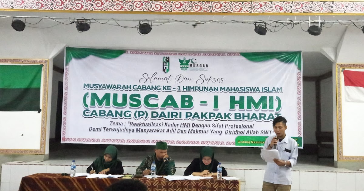 HMI pemkot serdang bedagai Gelar Musyawarah Cabang